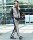 ミックスグレー MODEL : GO 180cm 66kg Lsize